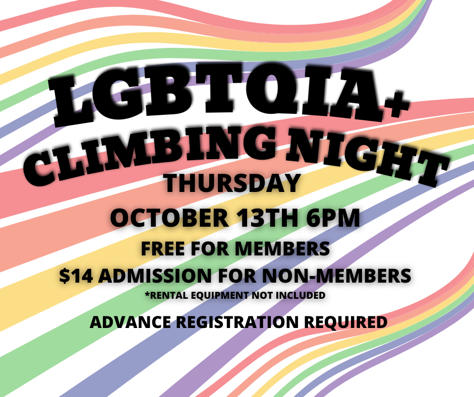 LGBTQIA+ CLIMBING NIGHTS